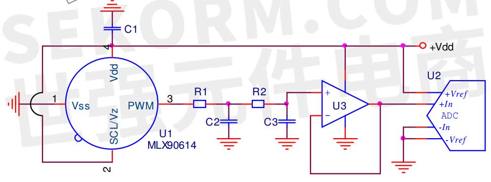 【经验】mlx90614红外温度传感器模拟输出电压应用指南