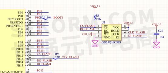 【成功案例】兆易创新spi nor flash gd25q16csig用于