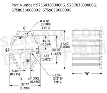 basket 5750系列菱形篮形板式板级散热器,专为冷却to-3封装器件设计