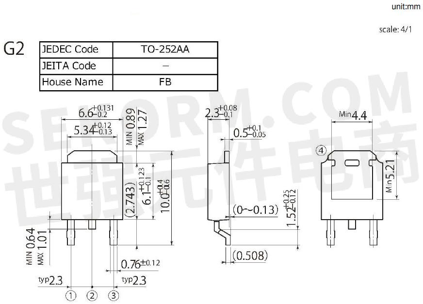 【产品】300v/9a的n沟道功率mosfet p9b30hp2f,采用to-252aa封装