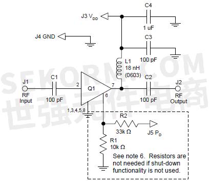 【选型】可替代qorvo tqp3m9037的国产低噪声放大器fw