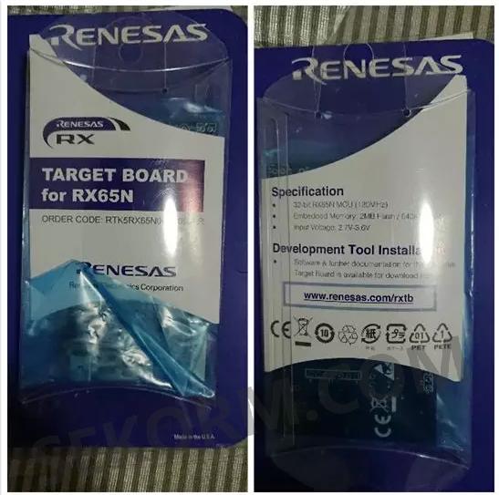 Renesas的RX65N微控制器开发板