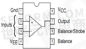 【产品】能工作于5v至30v的单电源或±15v的双电源的电压比较器lm311