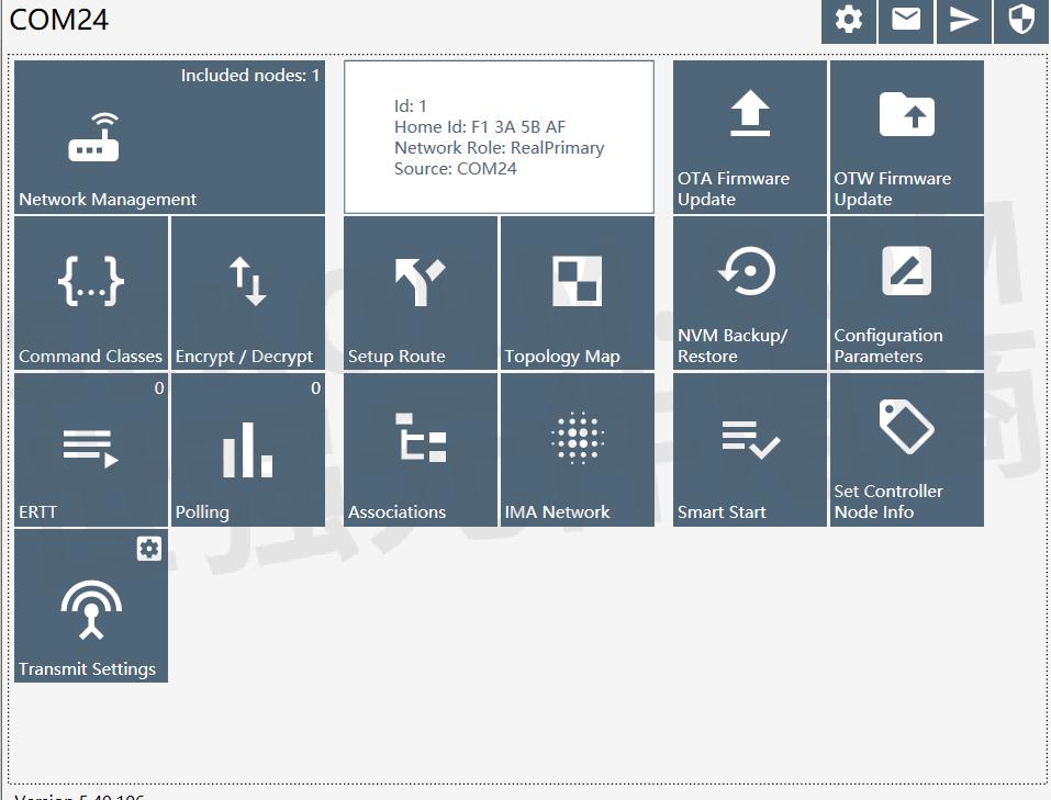 【经验】如何使用ZWave PC controller升级UZB7 zwave contro