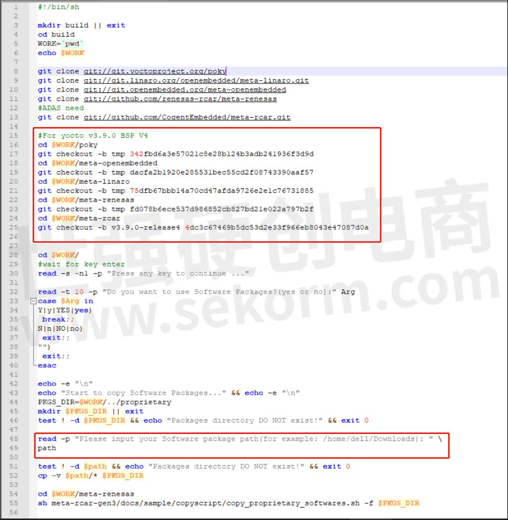 【经验】瑞萨汽车SoC R-Car-Gen3 yocto工程自动化下载脚本,减少手动操作来带的耗时和
