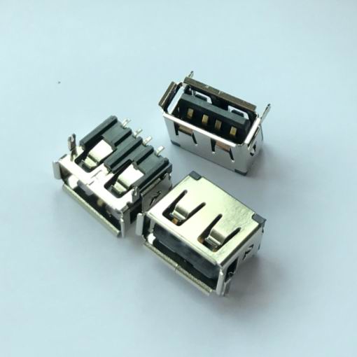 AF10.6D款前两脚有边方弹铜壳反向LCP黑胶6.8SMT