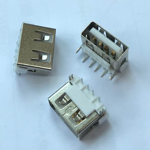 AF10.0A款后两脚无边铁壳PBT白胶6.8DIP