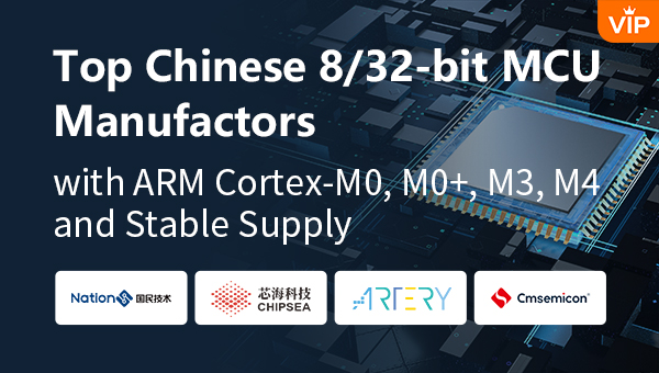 Top Chinese 8/32-bit MCU Manufactors
