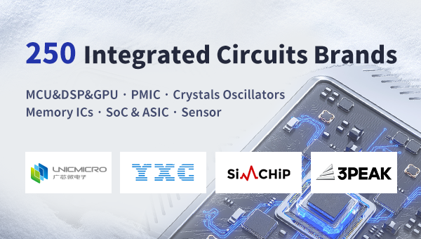 250 Integrated Circuits Brands