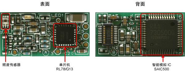 单片机RL78/G13 智能模拟IC SAIC500