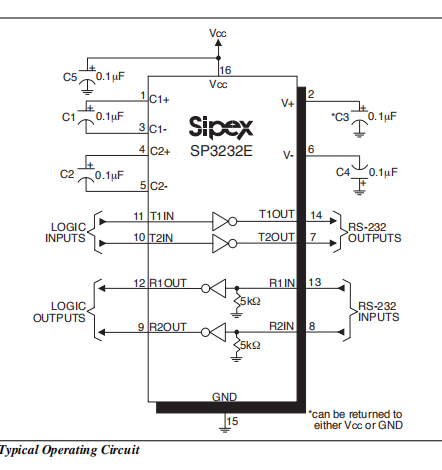 Sp232een схема подключения